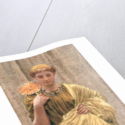 The Gilded Fan by Albert Joseph Moore