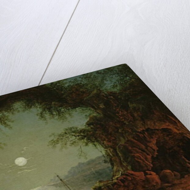 A Moonlit Cove by Sebastian Pether