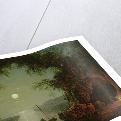 A Moonlit Cove by Sebastian Pether