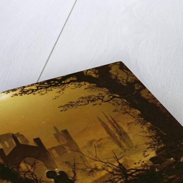 Kirkstall Abbey, Yorkshire, 1877 by William Henry James Boot