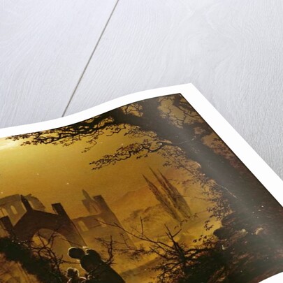 Kirkstall Abbey, Yorkshire, 1877 by William Henry James Boot