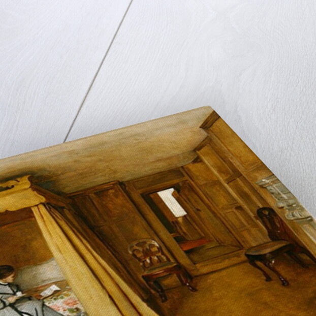 The Letter, 1866 by Philip Hermogenes Calderon