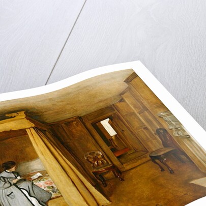 The Letter, 1866 by Philip Hermogenes Calderon