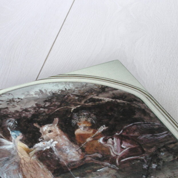 Wounded Faun by John Anster Fitzgerald