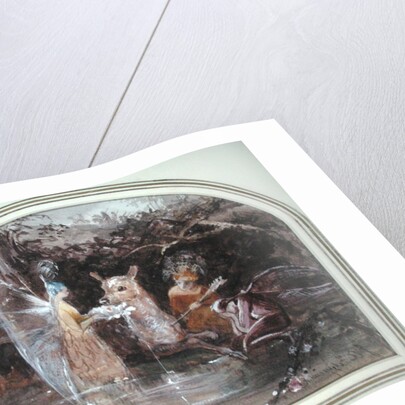 Wounded Faun by John Anster Fitzgerald