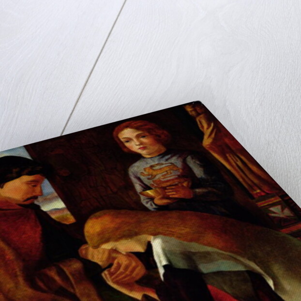 King Edward I and Eleanor 1863 by Alfred Sacheverell Coke