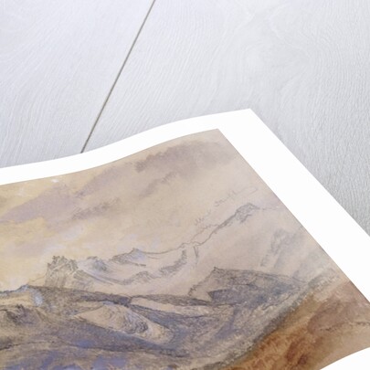 Mont Dauphiny, near Chartreuse by John Ruskin