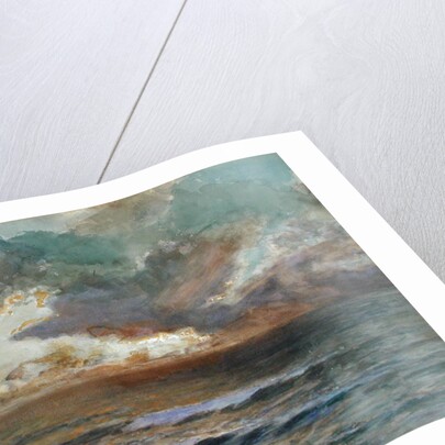 Sunset at Seascale by Joseph Arthur Palliser Severn