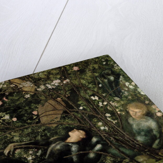 The Knights and the Briar Rose, 1869 by Edward Coley Burne-Jones