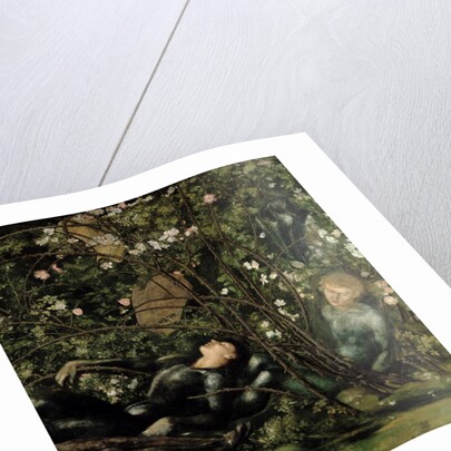 The Knights and the Briar Rose, 1869 by Edward Coley Burne-Jones