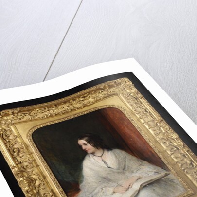 Portrait of Jane Fortescue Seymour, Mrs Coleridge, c.1862 by William Boxall