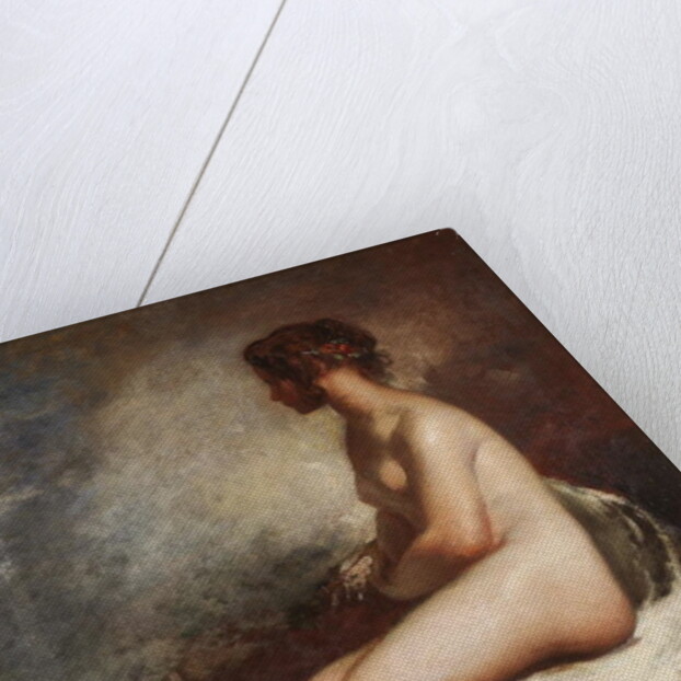 Study of a Seated Nude by William Etty