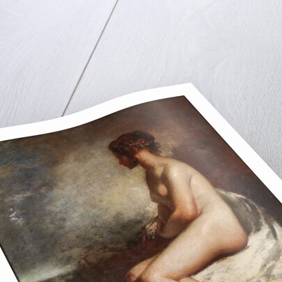 Study of a Seated Nude by William Etty
