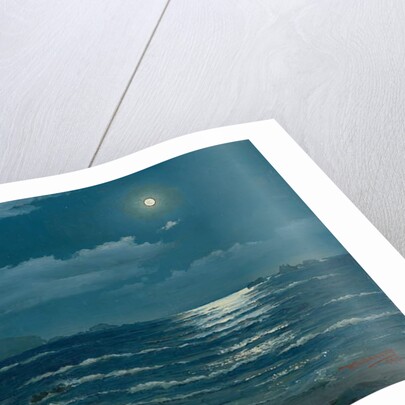 Full Moon, Pichilemu, Chile, 1958 by Horacio G. Garcia