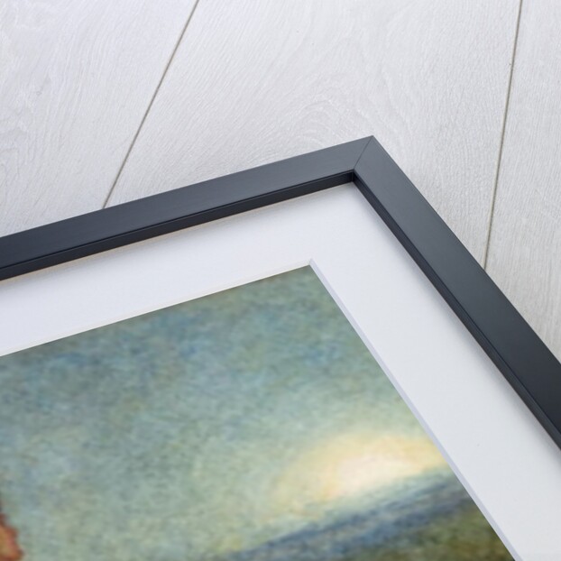 Harvest Moon, 'globed in mellow splendour', 1879 by Helen Allingham