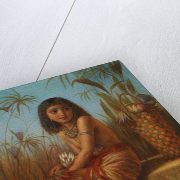 An Egyptian Flower Girl by Frederick Goodall