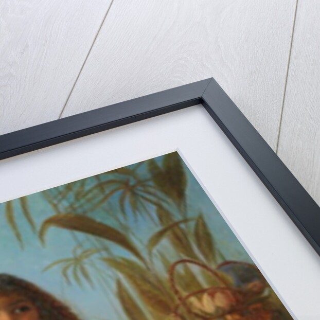 An Egyptian Flower Girl by Frederick Goodall