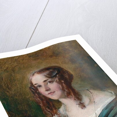 Girl in a Green Dress by William Etty