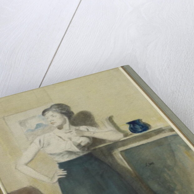 Portrait of Lyndra, the Artist's Wife by Derwent Lees