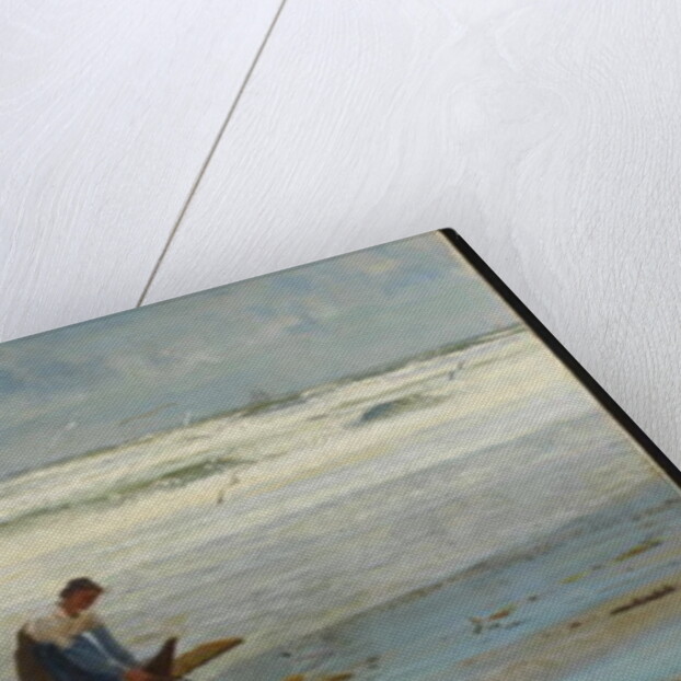 Gathering Driftwood, Holland, 1877 by William Lionel Wyllie