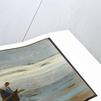 Gathering Driftwood, Holland, 1877 by William Lionel Wyllie