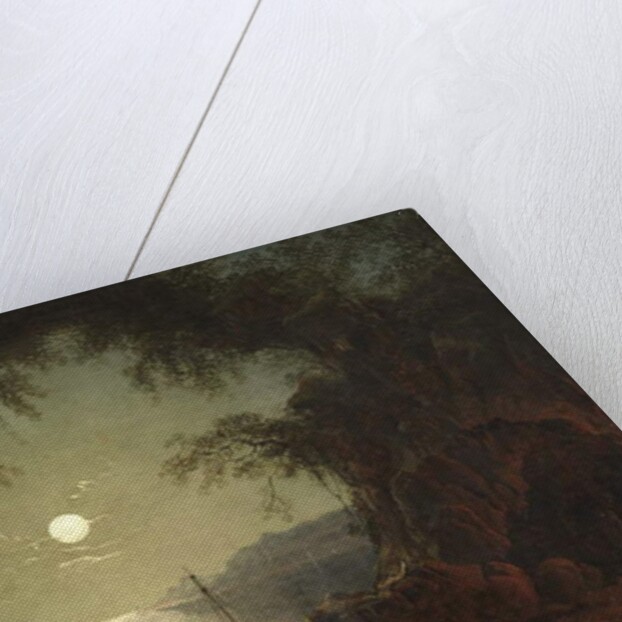 A Moonlit Cove by Sebastian Pether