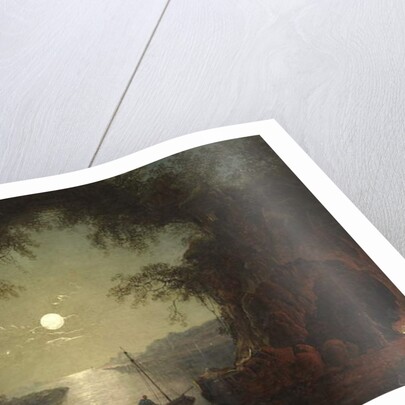 A Moonlit Cove by Sebastian Pether