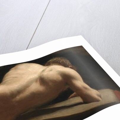 Male Nude, 1843 by William Frederick Witherington