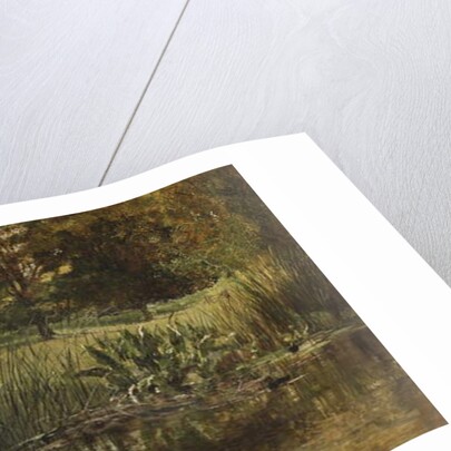 By the Riverbank, 1869 by Heywood Hardy