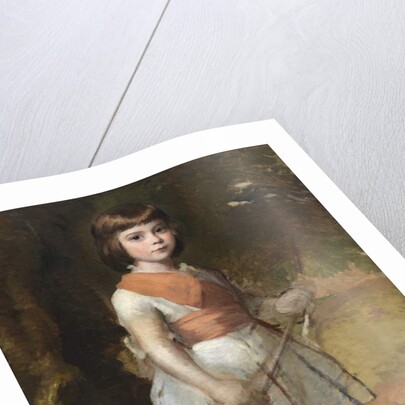 The artist's youngest son, John, in 1861 by George Richmond