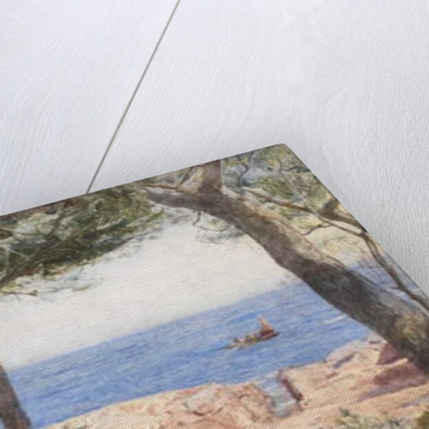 An Artist Painting by the Sea, 1887 by John William Inchbold