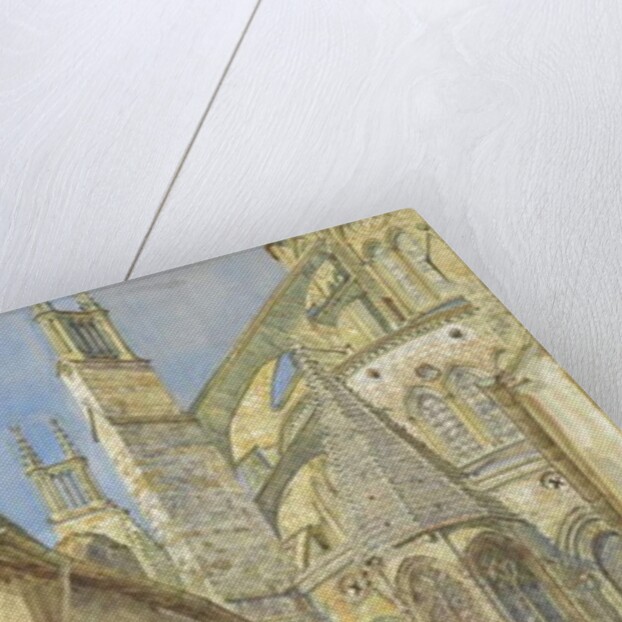 The Lady Chapel and Apse of Bourges Cathedral, 1899 by Thomas Matthews Rooke