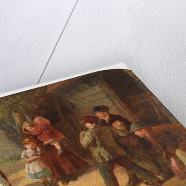 The Village Game, 1860 by William Henry Knight