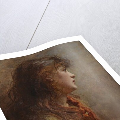 A Gypsy Girl, 1880 by George Elgar Hicks