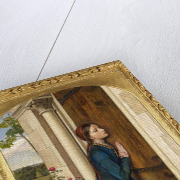 The Devout Childhood of Saint Elizabeth of Hungary, 1852 by Charles Alston Collins