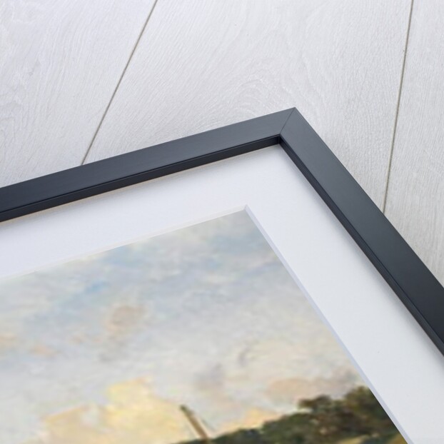 Barges on the Medway, 1977 by William Lionel Wyllie