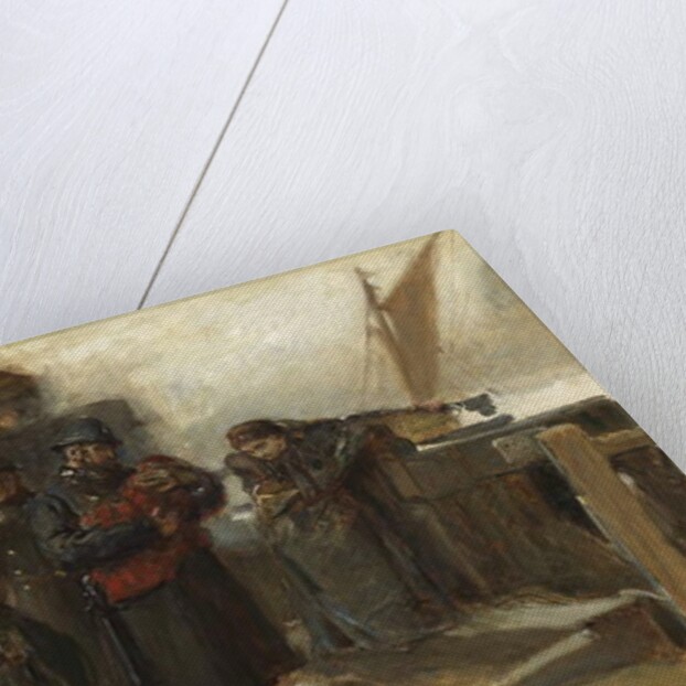 Study for 'Deserted - a Foundling' by Frank Holl