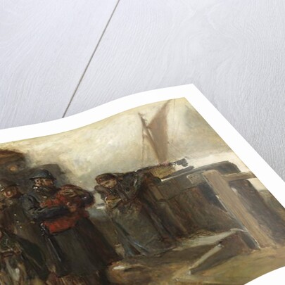 Study for 'Deserted - a Foundling' by Frank Holl