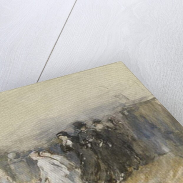 Study for 'Her First Born, Horsham Churchyard', 1874 by Frank Holl