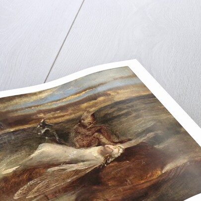 The Fairy and the Sea Serpent by John Anster Fitzgerald