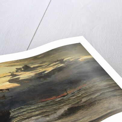 The Sea-Beach after a Storm - Time, Dawn by William Lionel Wyllie