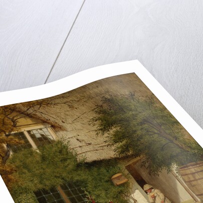 The Friendly Robin, 1856 by Benjamin Williams Leader