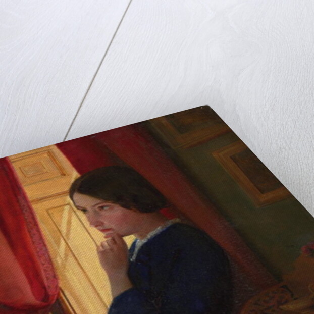 Considering a Reply, c.1860 by George Dunlop Leslie