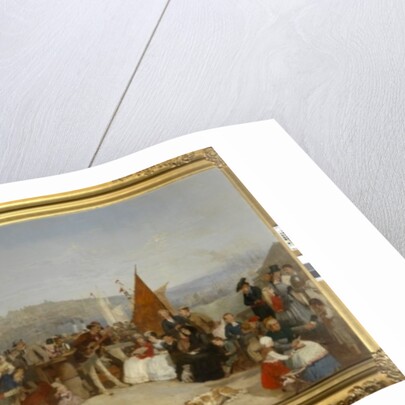 Boulogne Pier, 1870 by Matthew "Matt" Somerville Morgan