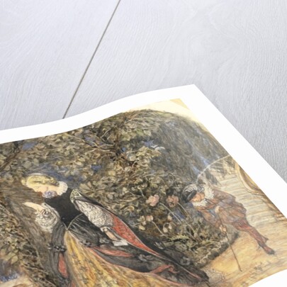 Lady in Mediaeval Dress, c.1859 by John Brett