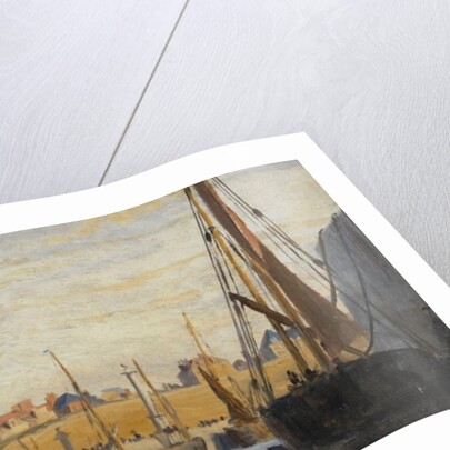 A Continental Harbour, 1890 by William Lionel Wyllie