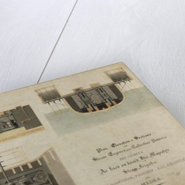 A marine steam engine, 1832 by James Nasmyth