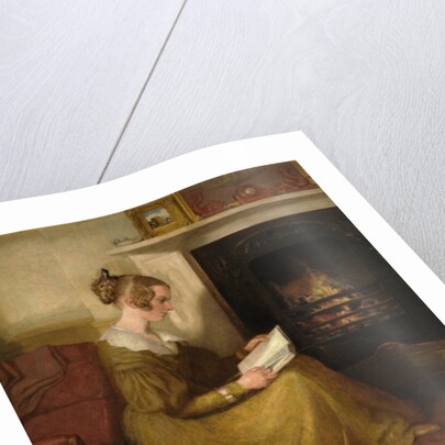 A Fireside Read, c.1825 by William Mulready