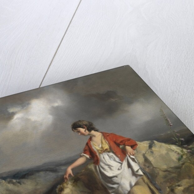 Girl with a Pitcher, mid 1840s by Paul Falconer Poole