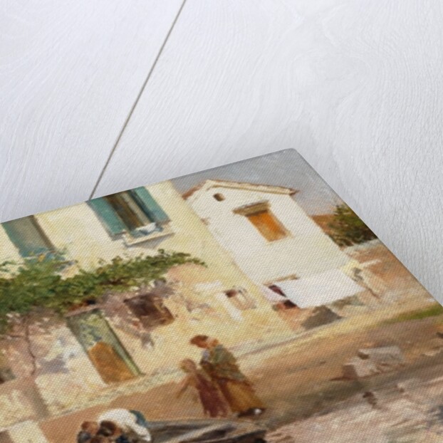 Figures by the Water's Edge by Henry Woods